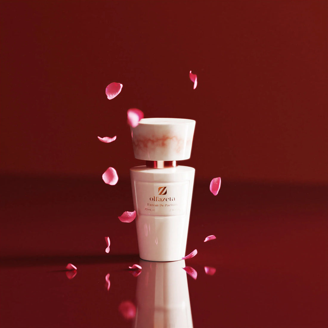 Olfazeta Millésime extracto de perfume frasco blanco